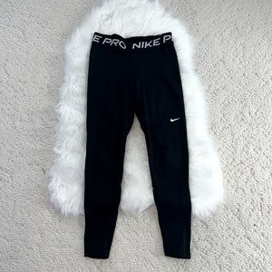 Nike pro leggings, size medium, black